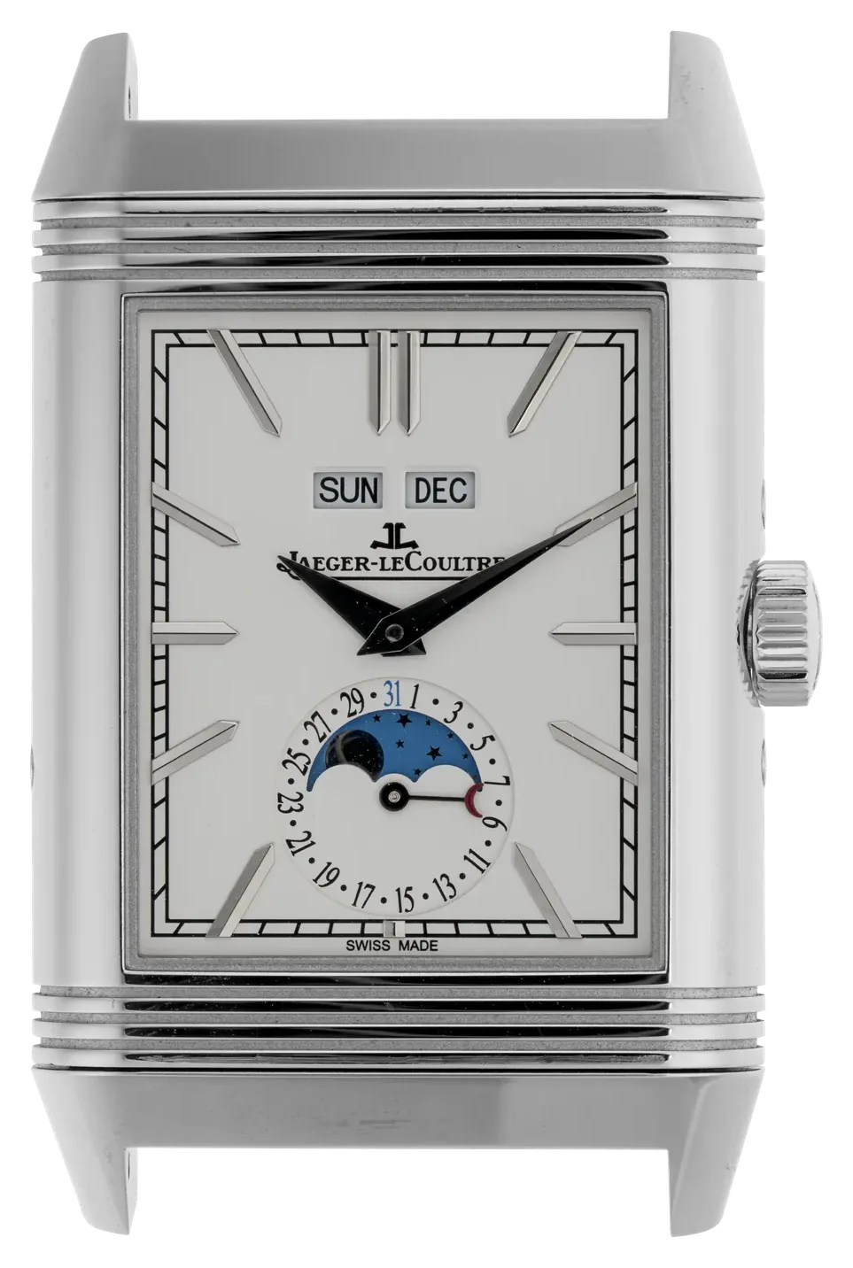 Jaeger-LeCoultre Reverso Tribute Duoface Calendar Q3918420 — Cadran blanc