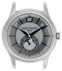 Patek Philippe Quantième Annuel Phase de Lune 5205G — cadran